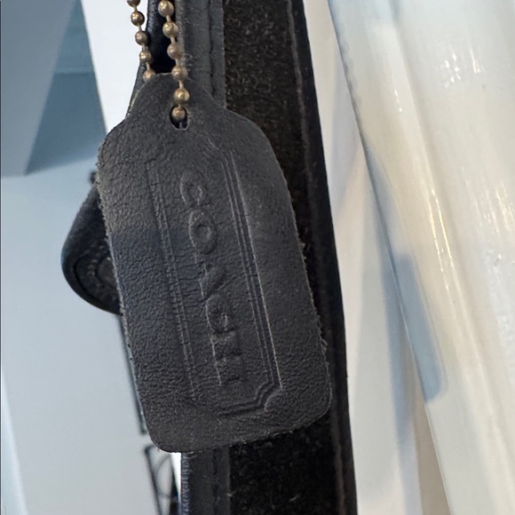 Vintage Coach Taft 9980 Black Leather Shoulder Bag - Picture 3 of 16